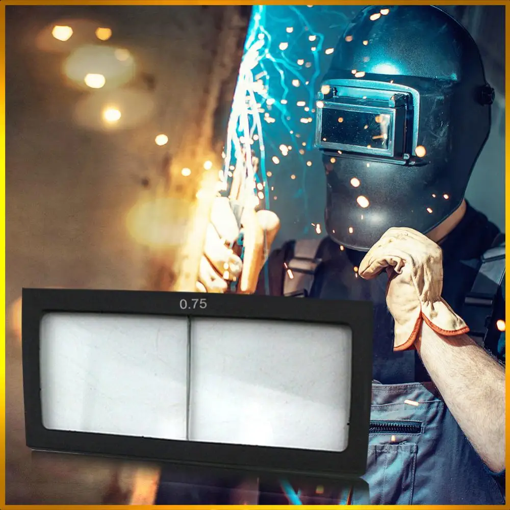 0.75-3.0 Diopter Welding Helmet Mask Glass Eye-protecting Arc Welding Magnifier Lens Welder Glasses Welding Magnifier for Welder