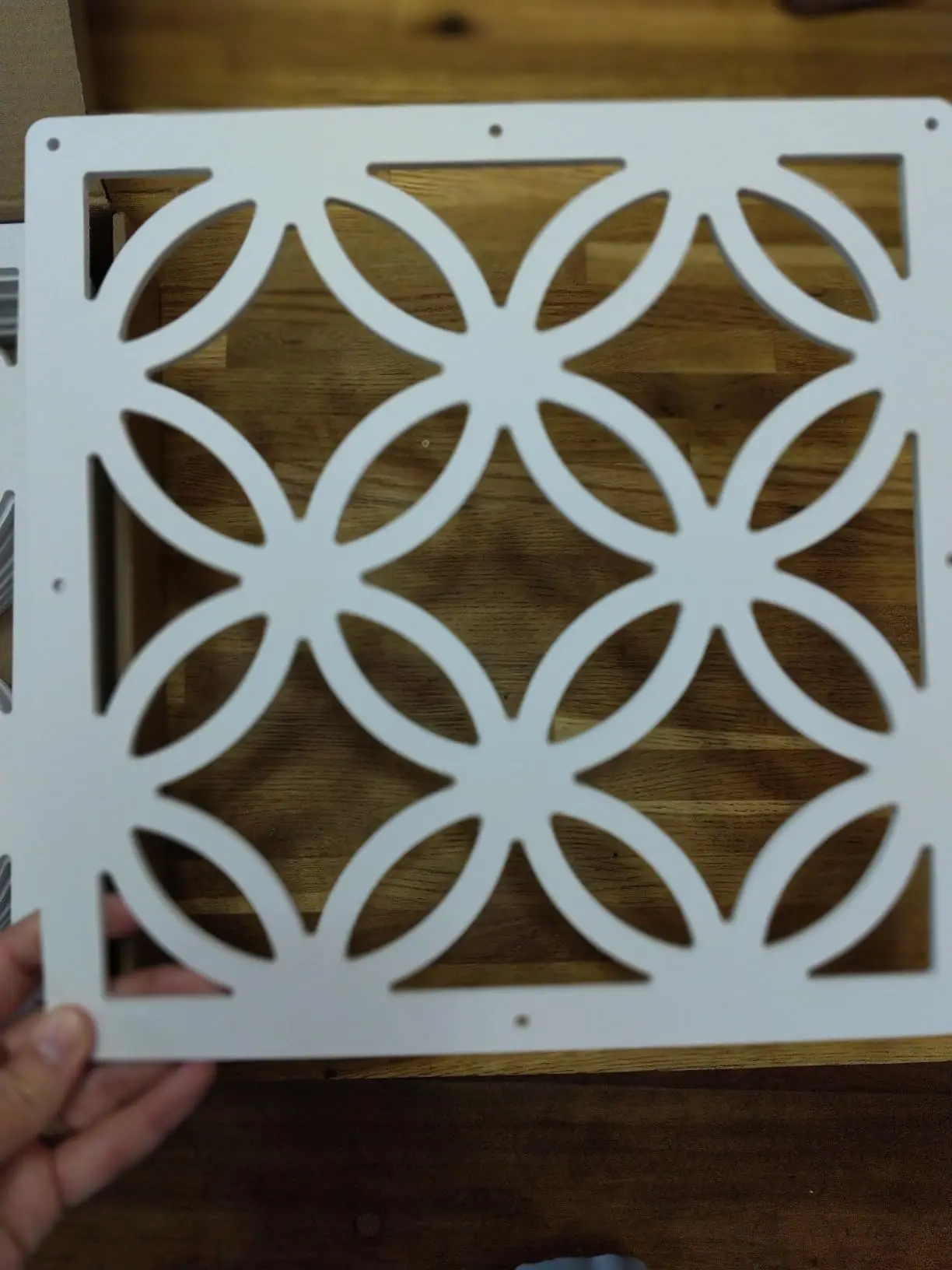 Hanging Room Divider Panels,10 Pieces Wood-Plastic Screen Panels Wall Divider Partition Home Office Decoration