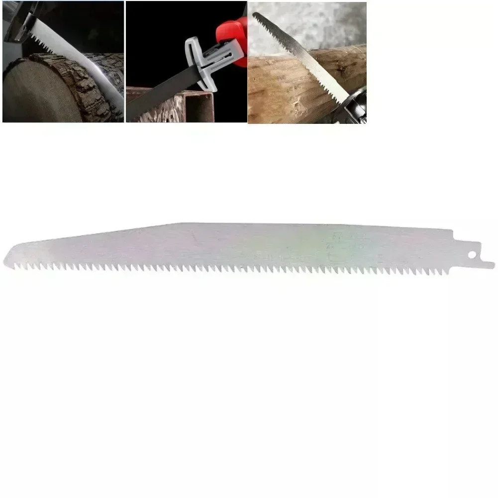S1122C Stainless Steel Reciprocating Saw Blade 225mm Length For Cutting Bone Meat Wood Saw Blades Handle Tool Parts
