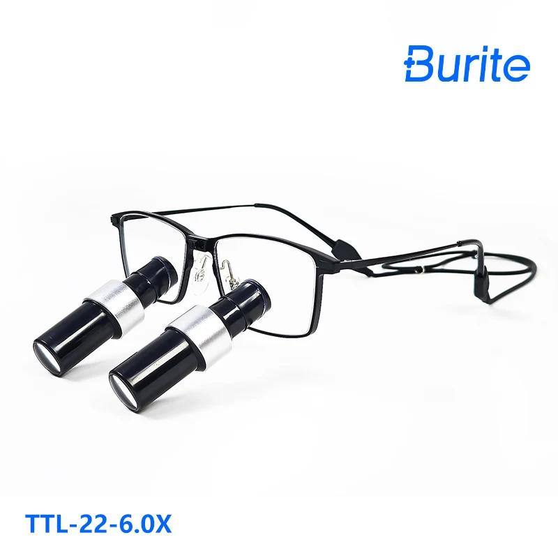 New Arrival TTL Loupes 4.0X(Through The Lenses) IPD 52-72mm Customized Dental Surgical Loupes