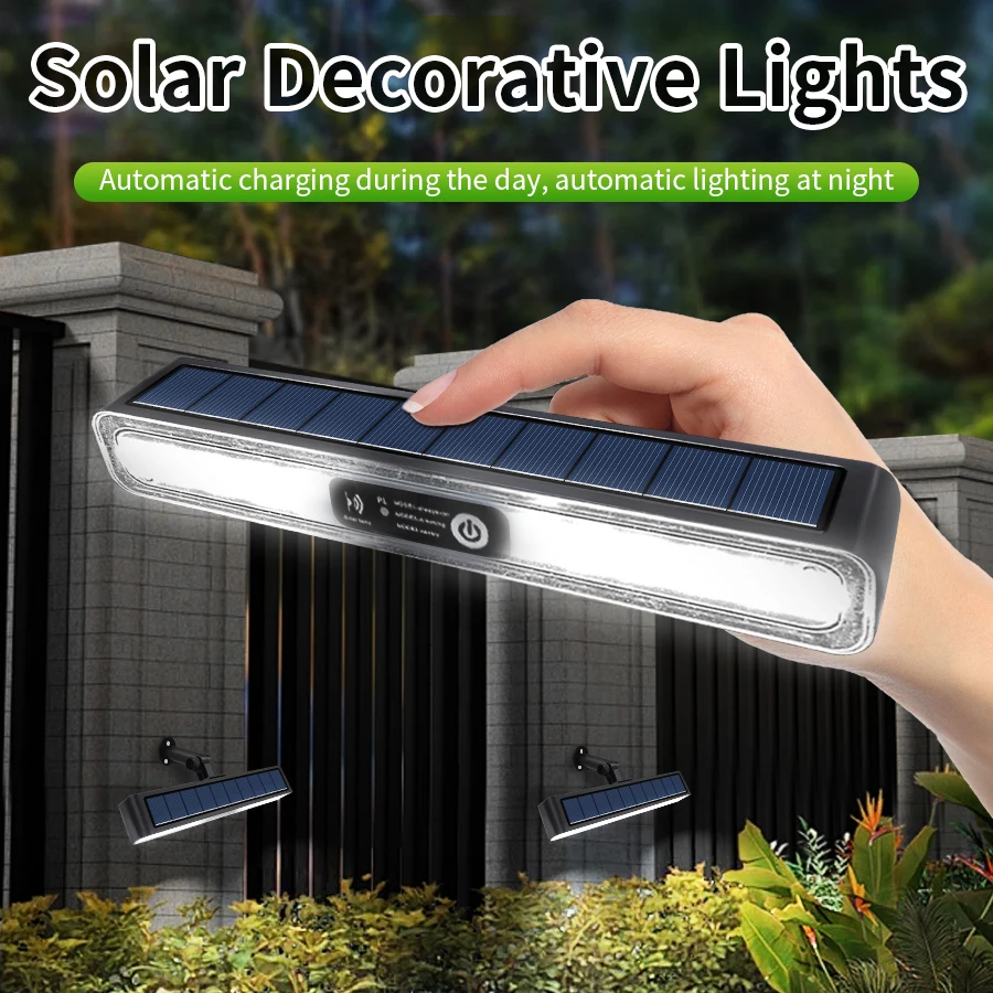 Waterproof Solar Led Lamp Garden Landscape Decorative Bracket Lamp Wall Hanging Solar Light Home Outdoor Garden Solar Lighting