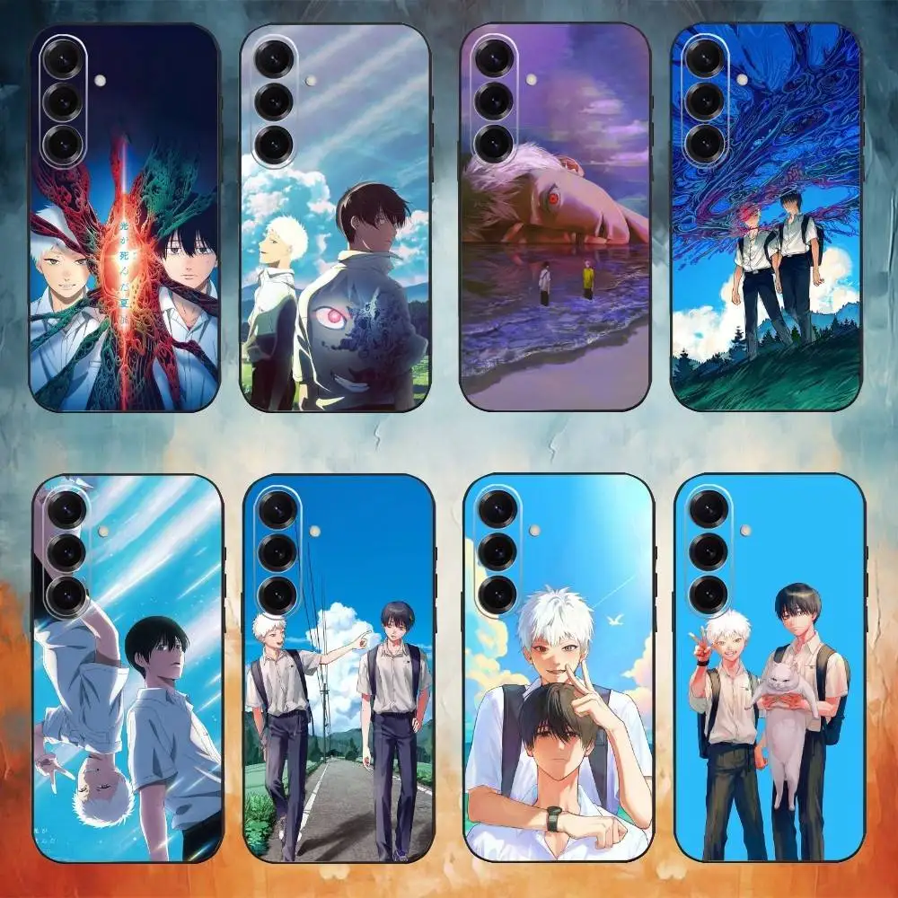

The Summer Hikaru D-Died Comic Phone Case For Samsung Galaxy A73,A72,A71,A70,A53,A52,A51,Others Soft Black Cover
