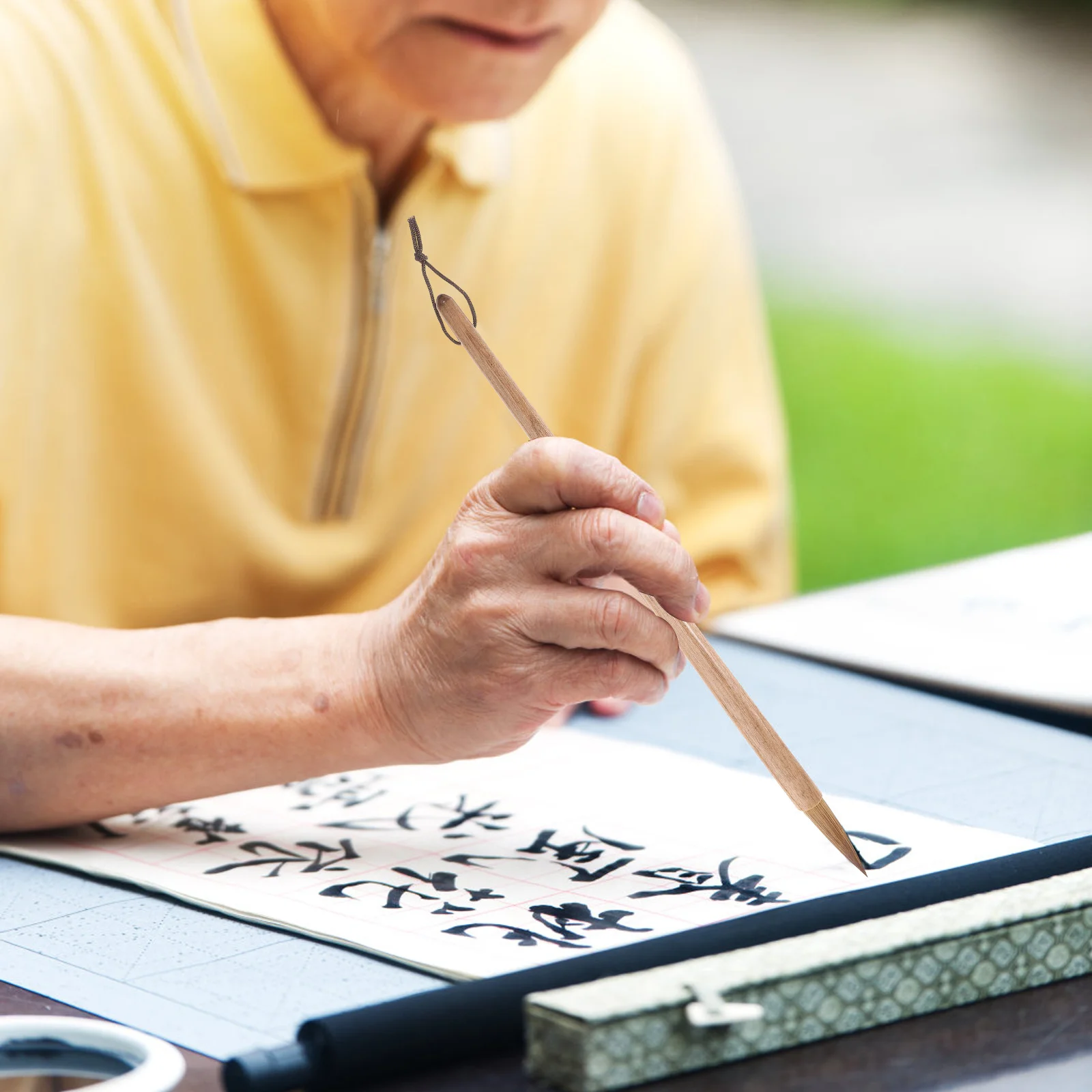 

3pcs Chinese Calligraphy Brush Water Writing Pen Beginner Practice Tool Household Painting Brush Smooth Ink Flow Multipurpose