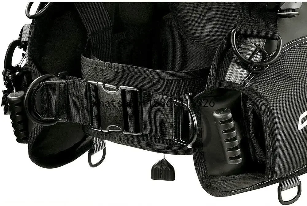 Scuba Diving Jacket BCD with Integrated Movable Weight Pockets and 3 Exhaust Valves: R1: Designed in Italy