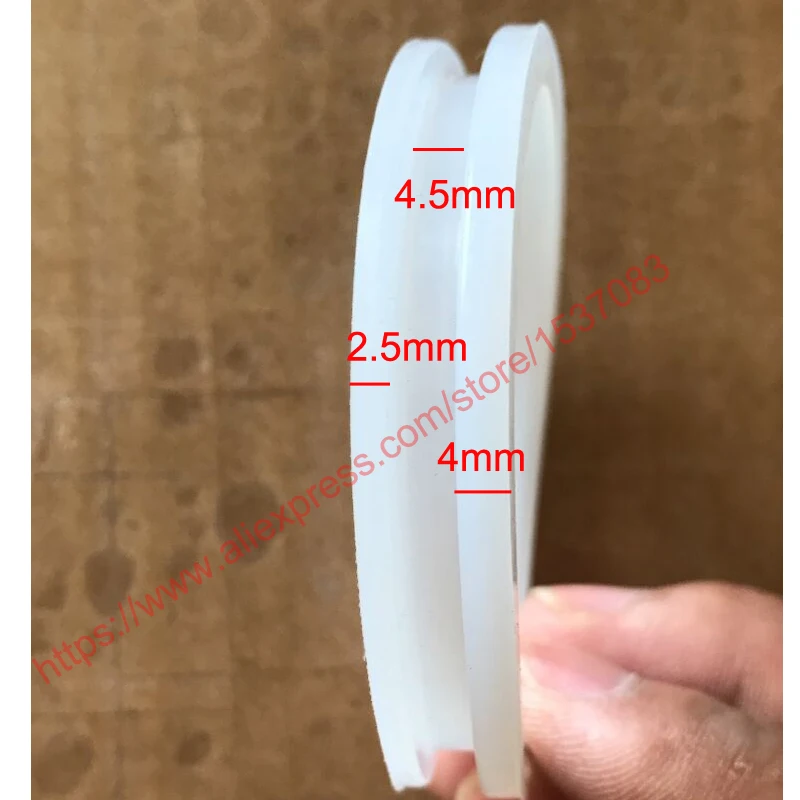 47mm Inner Diameter Silicone Rubber Washer O Ring Gasket for Solar Vacuum Tubes