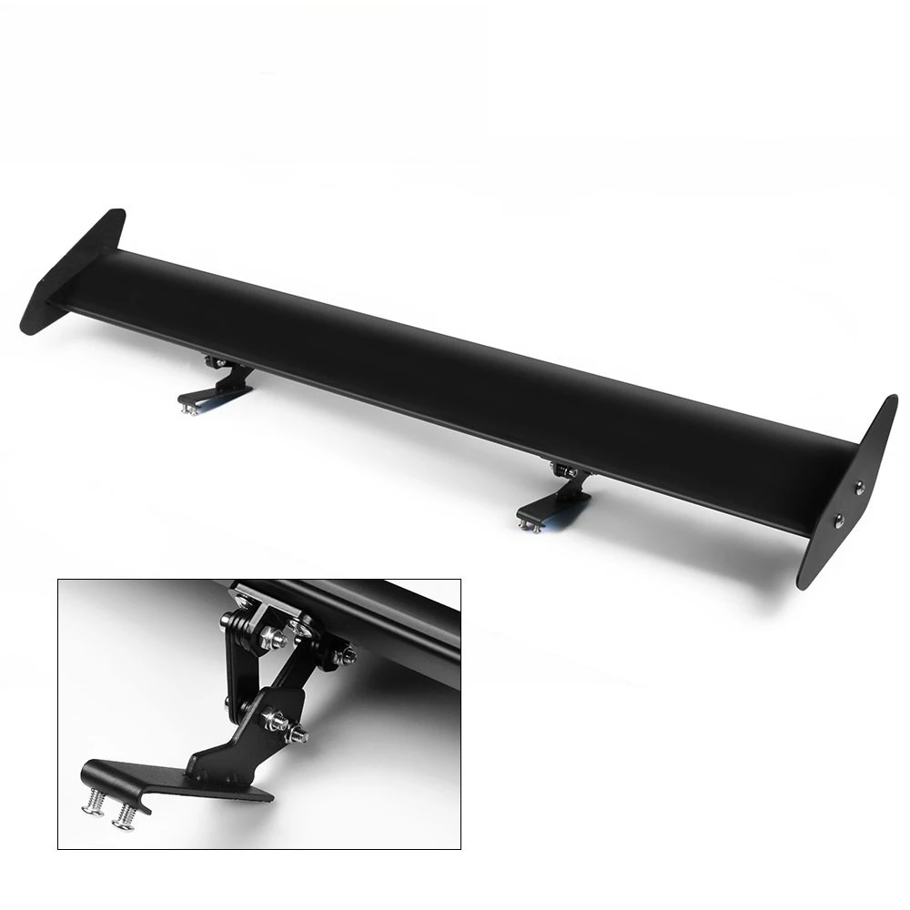 

Car car modification without punching single-layer aluminum alloy tail wing hatchback car fixed wind wing spoiler