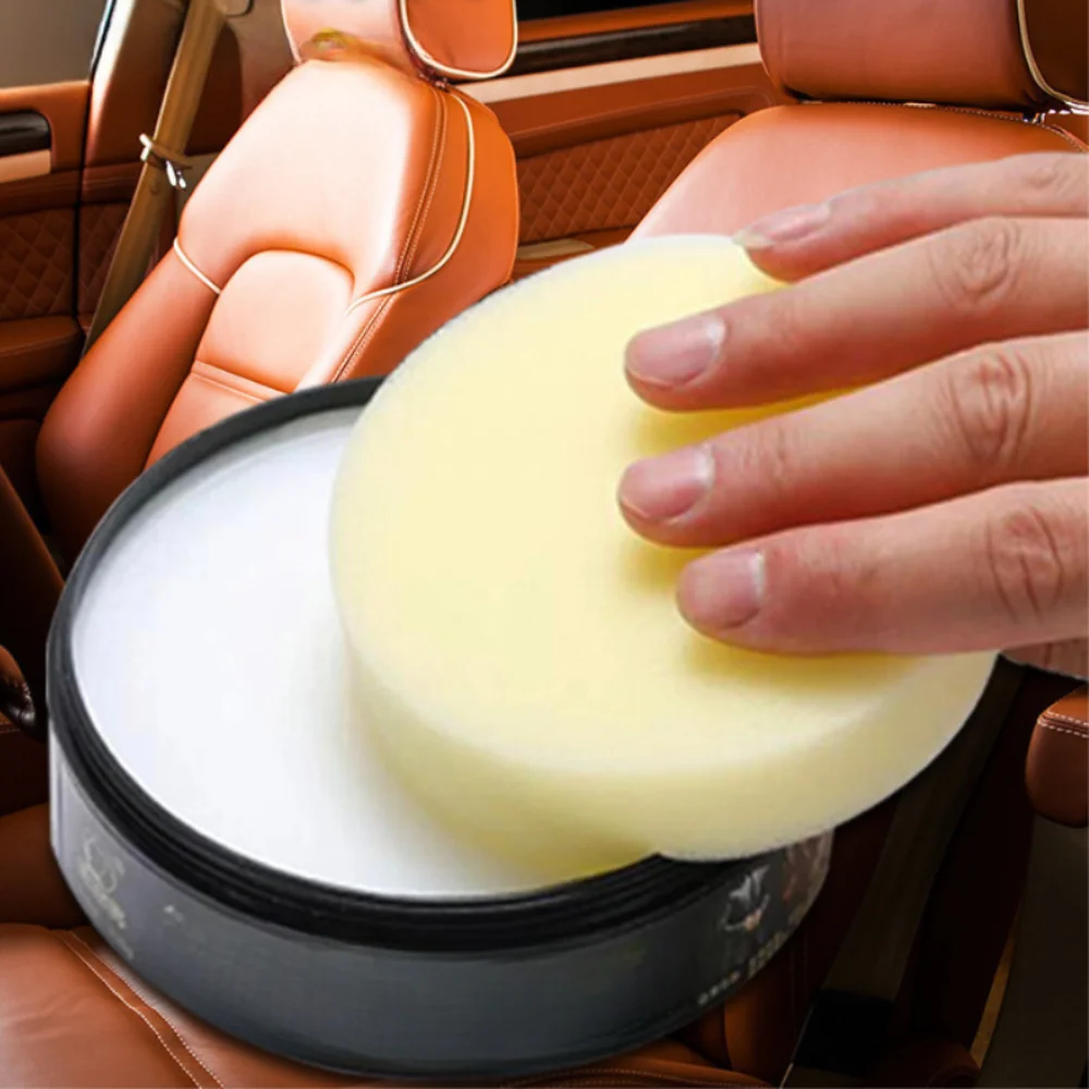 Car Leather Seat Maintenance Care Oil Multifunctional Cream Interior Polishing Stain Removal Refurbished PU Sofa Cleaning