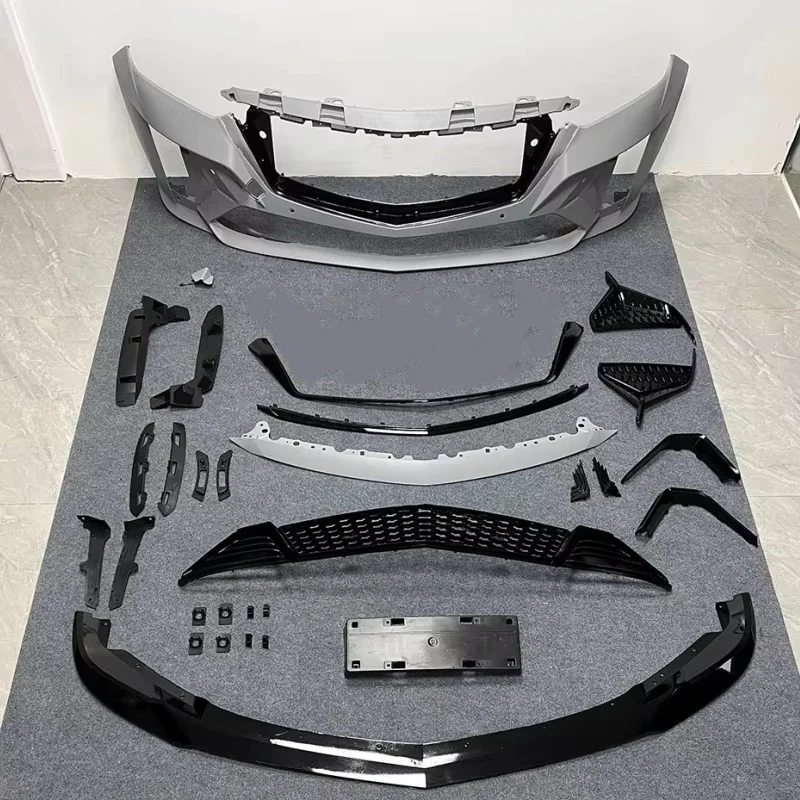 

Car Front Bumper for Cadillac CT4 CT5 Modified New Style Bumper Grille Front Lip Body Kit Automotive Exterior Accessories