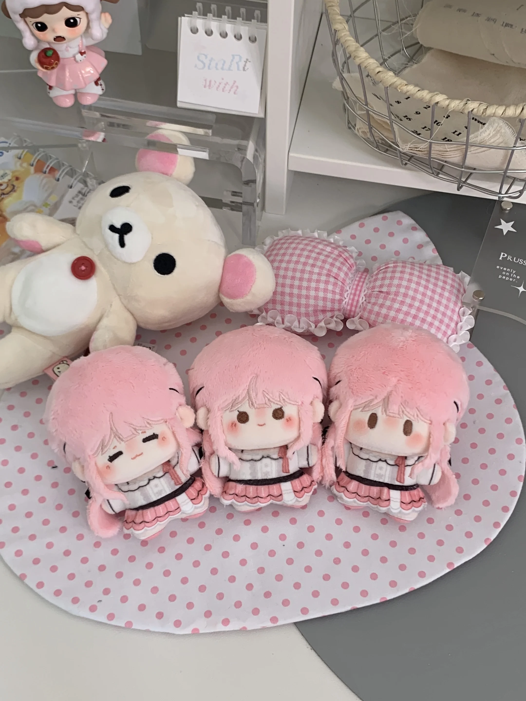 10 cm bambola carino anime infinito Nikki bambola giocattolo morbido farcito ciondolo zaino portachiavi ciondolo peluche giocattolo compleanno regalo di Natale