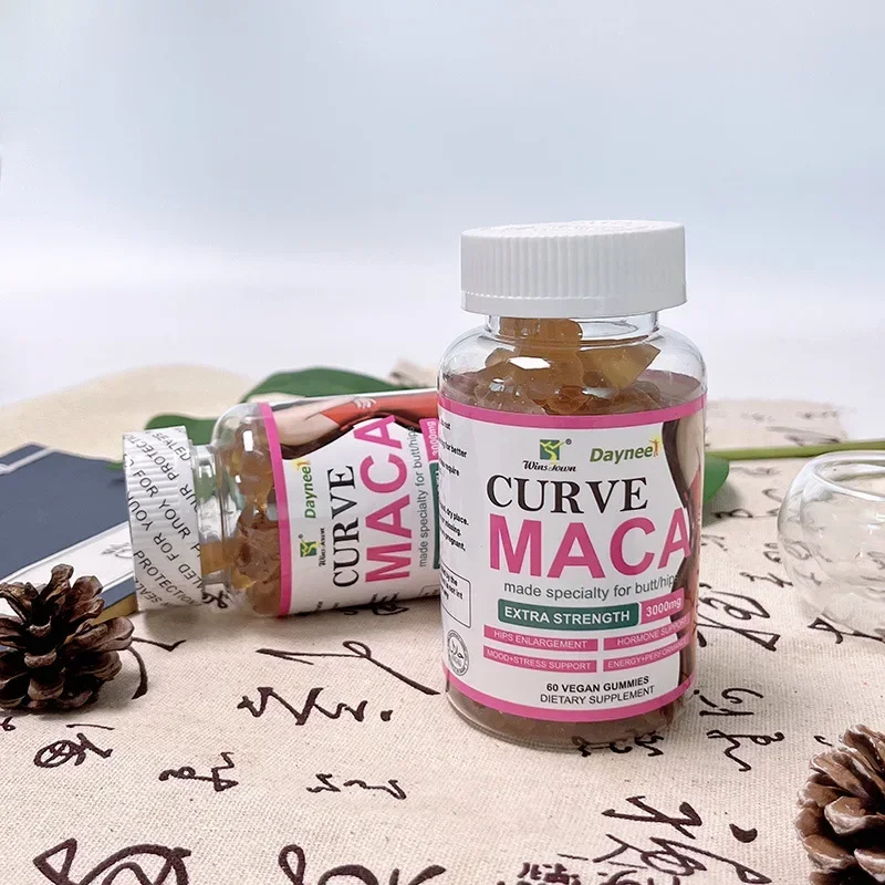 

1 bottle of maca gummies to replenish energy relieve stress regulate endocrine health food