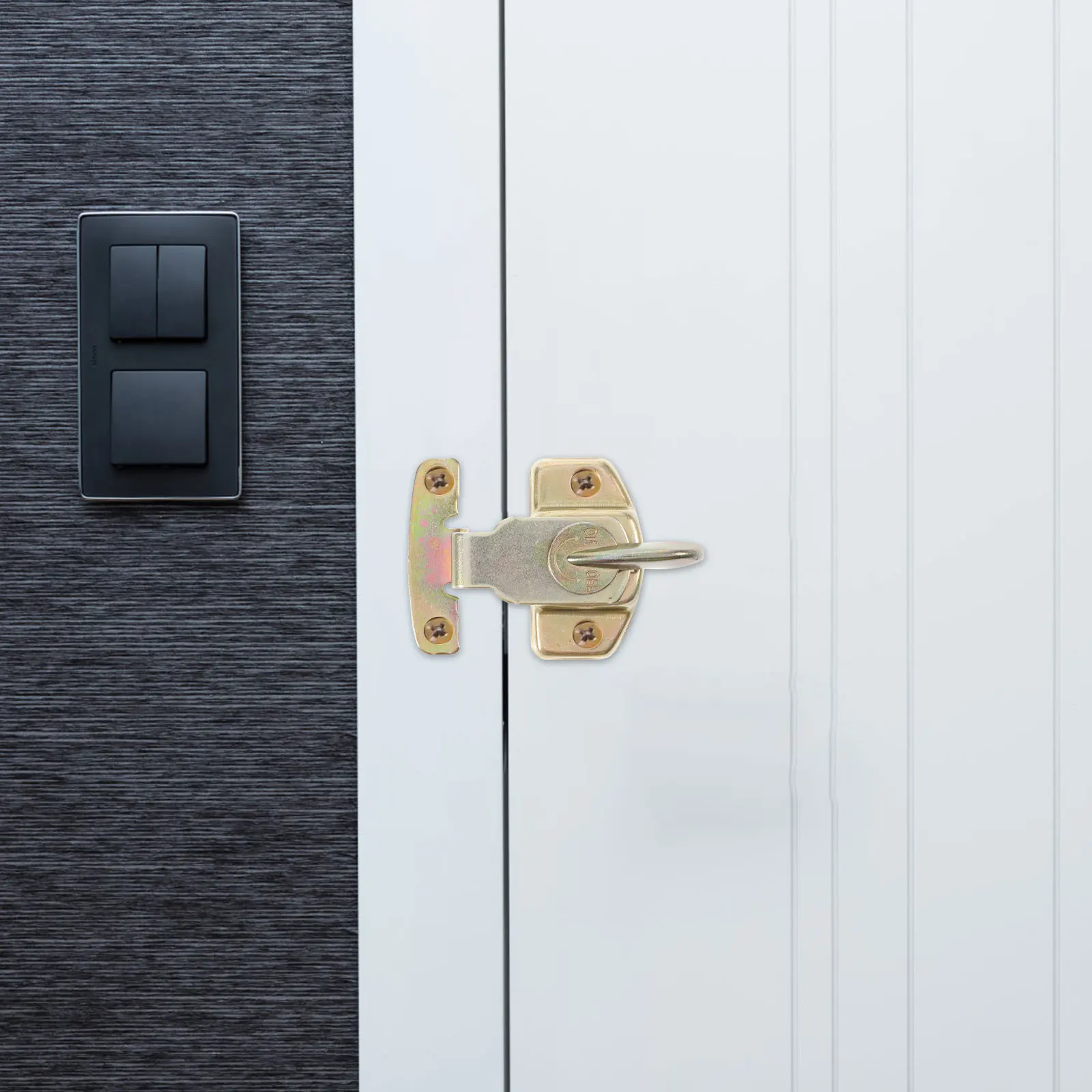 4 Sets Metal Connectors Galvanized Anti Rust Table Leaf Table Buckles Latch Extension Buckles Hardware