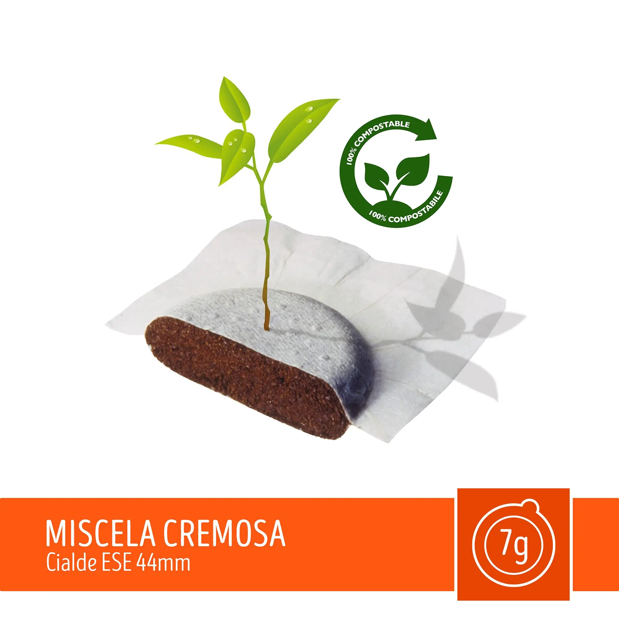 خليط قهوة تورالدو كريمي ESE Cids 44 ملم (150 وحدة)