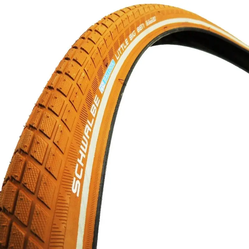 SCHWALBE Little Big Ben 28*1.5/700*38c  Brown Reflective Bean 700c 38c Road Bike Tire