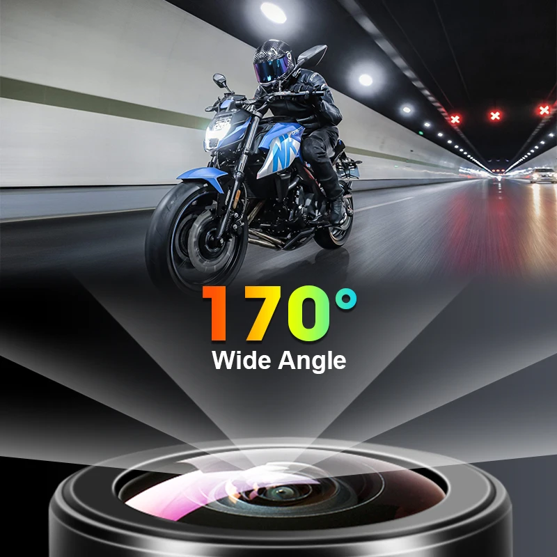 Portable 7 inch IP67 Waterproof 2K Motorcycle Navigation GPS Wireless Carplay Android Auto Drive Recorder Moto DVR Monitor WIFI image 4