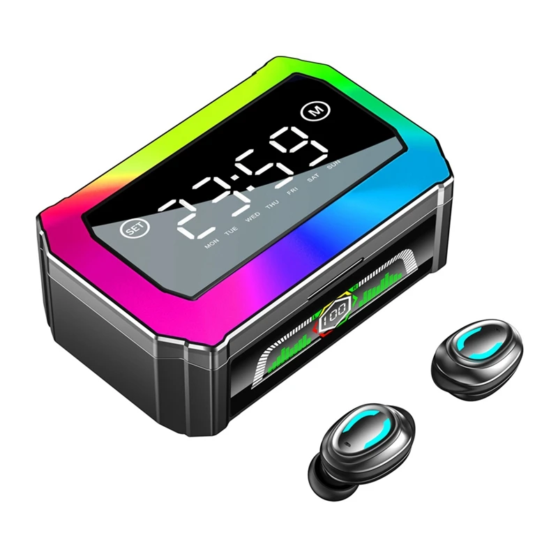 

Bluetooth Earphone Display Noise Reduction Low Latency TWS Bluetooth Headset For Mobile Gaming Computer