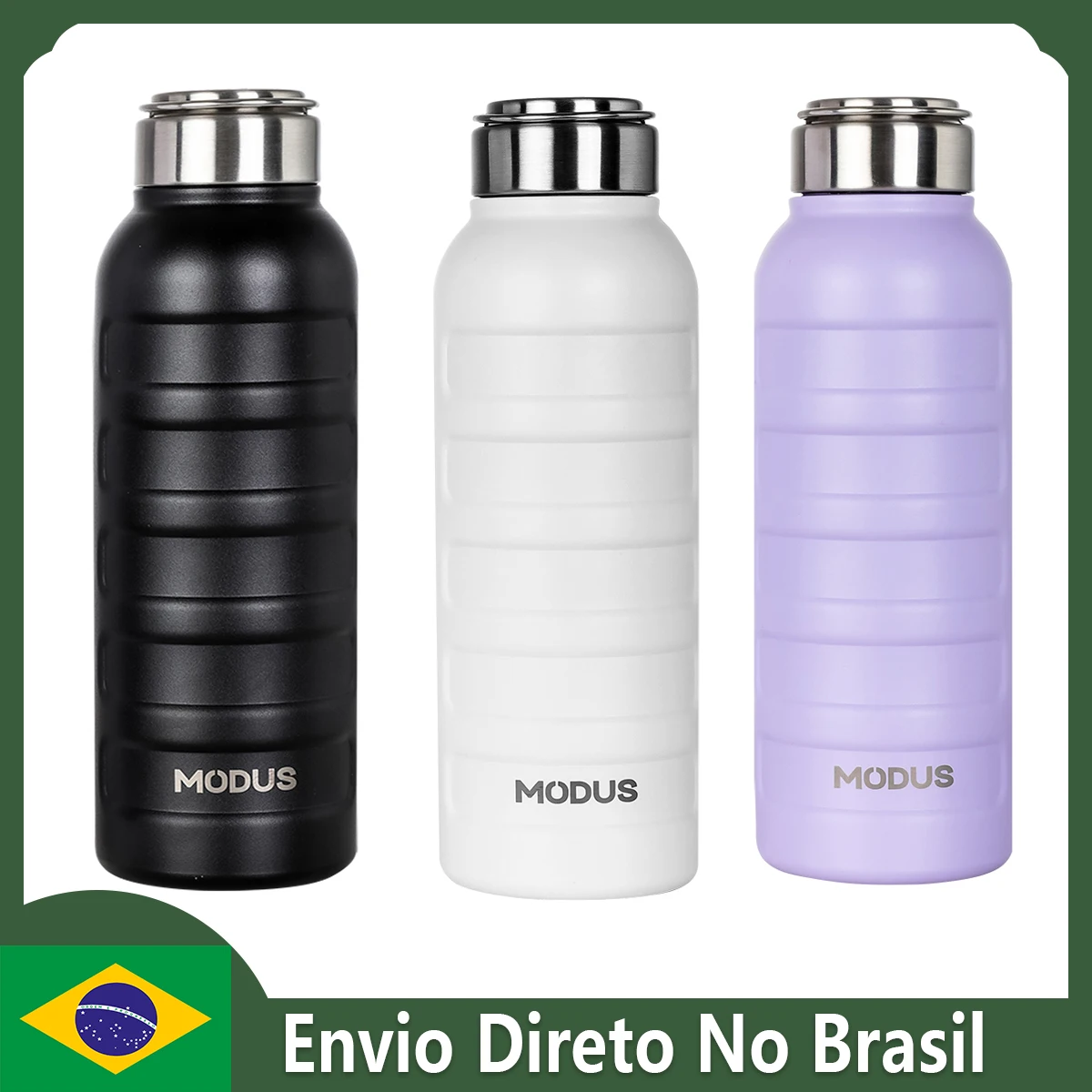 Botella de agua térmica doble de acero inoxidable, botella de agua de gran capacidad, botella de vacío, taza portátil de 1000ml