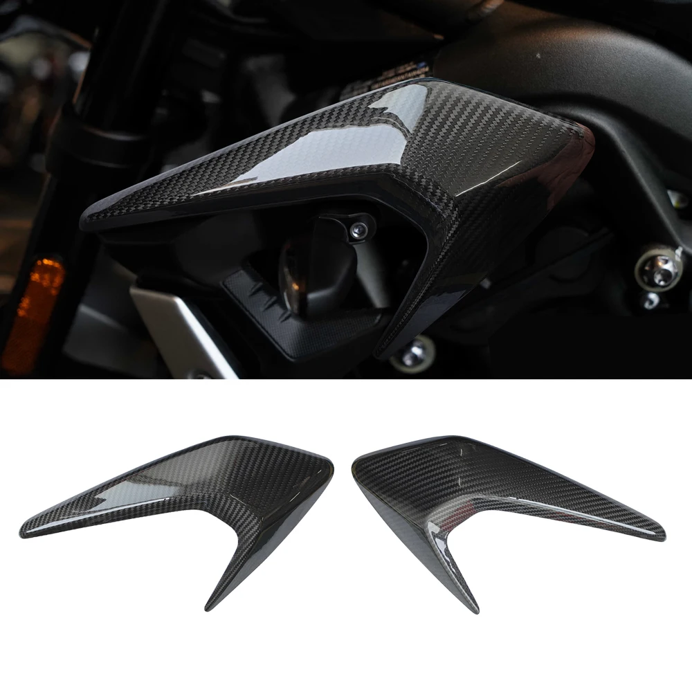

Motorcycle Carbon Fibre Side Fairing Protection Cover for Triumph Street Triple 765 2021-2022