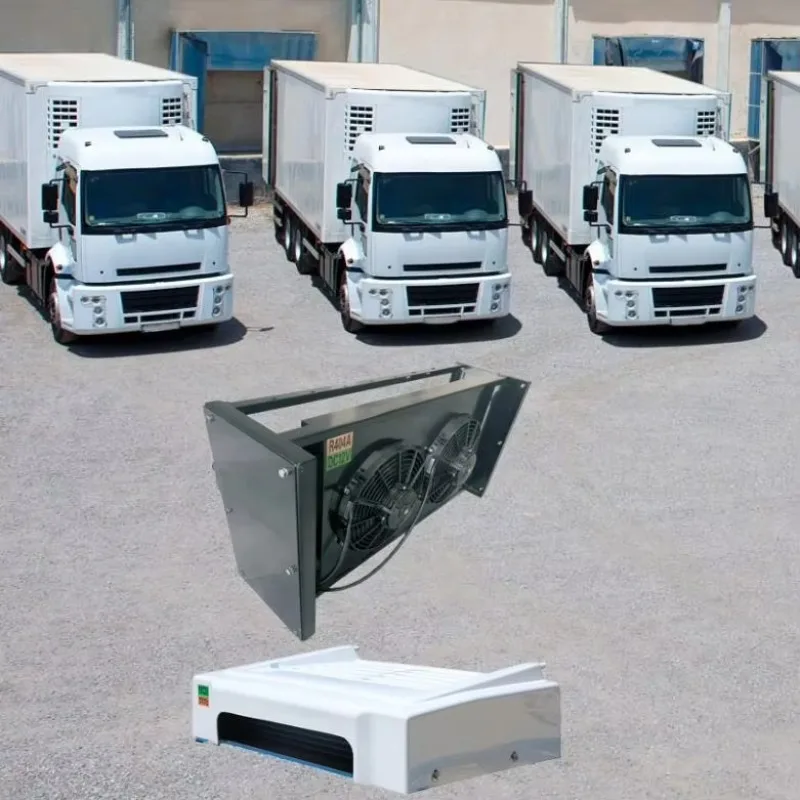 

Mini Refrigerated Van Truck Refrigerator Freezer Unit AC.133.195 Engine Drive Under-Mount Split Truck Cooling Unit Thermo King