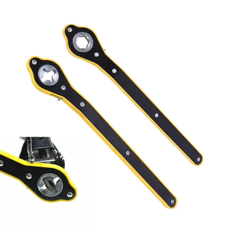 Car Jack Labor-saving Ratchet Wrench Efficient Tire Changing Vehicle Tool Hand-cranked Car Scissor Jack for SUV Auto Accessories view 2