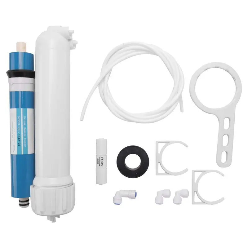 

75Gpd Vontron RO Membrane + 1812 RO Membrane Housing + Reverse Osmosis Water Filter System Parts-AS97
