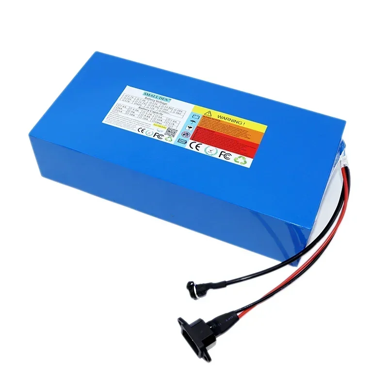 حزمة بطارية ليثيوم جديدة 48V45AH 21700 مع بطارية دورة BMS 2500W قابلة لإعادة الشحن مدمجة، مناسبة للدراجات النارية والدراجات