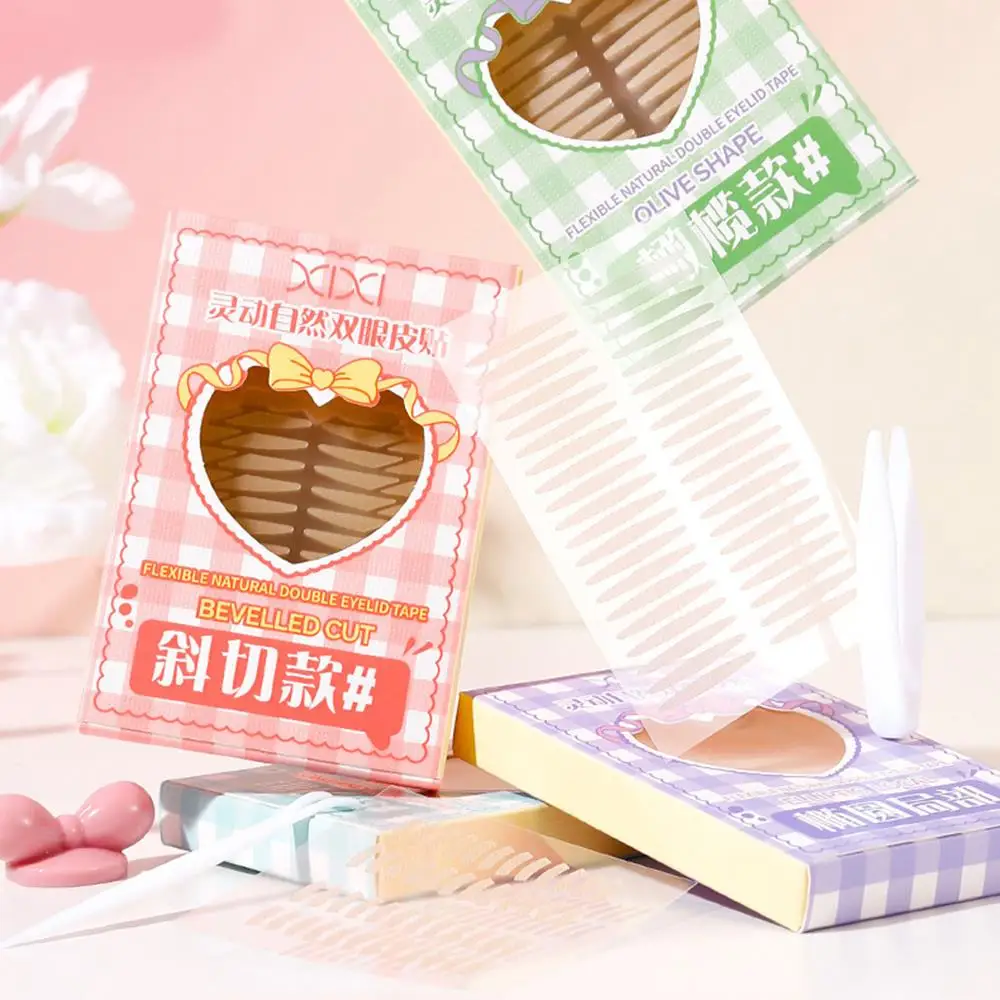 Autocollant Invisible Double paupière en dentelle, 1 sac, Patch Double paupière, outil de maquillage, autocollant pour les yeux utile, fournitures pour femmes, Pasters multi-formes