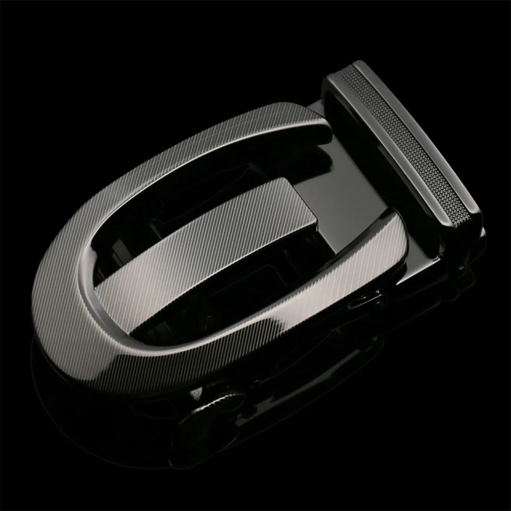 

Automatic Belt Buckle For Men Alloy Business Strap Closure Quick Release Replace Old Buckle Black Mens Belt Buckles