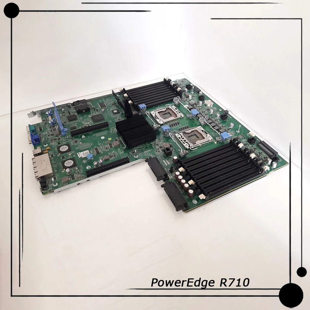 For Dell PowerEdge R710 Server Motherboard Fully Tested 0NH4P 00NH4P 0XDX06 XDX06 N4YV2 YMXG9 T38HV 0T38HV CN-0T38HV