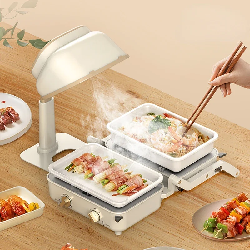 Настольный вытяжной вентилятор с фильтром из активированного угля, хлопковая вытяжка, портативный и мобильный вытяжной вентилятор, съемный для регулировки, маленькие домашние вытяжки