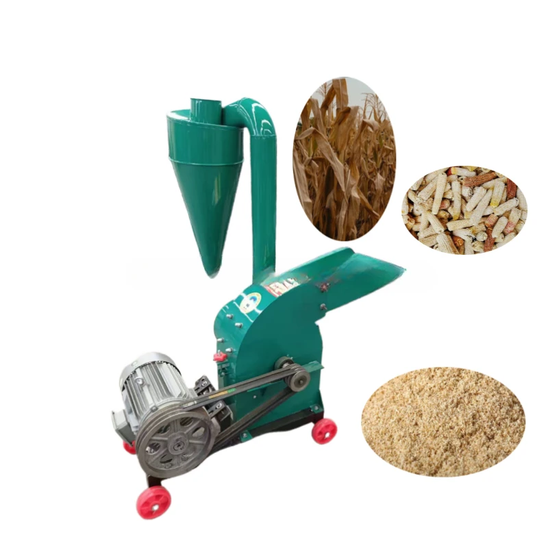 Manufacturers supply animal feed machines, poultry food crushers