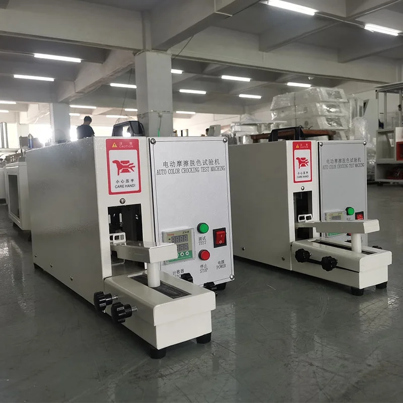 

Darsen DS-402 Electronic & Manual Crockmeters Reliable Rubbing Fastness Testing for Textiles AATCC 8, ISO 105-E04, BS EN 20105