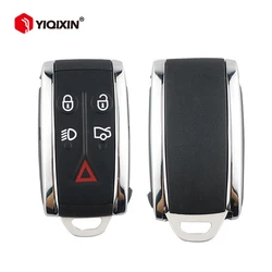 YIQIXIN 5 Buttons Remote Car Key Shell Fob Case Cover For Jaguar X XF XK JF XJ XE XJL X-Type S-Type 2007 2008 2009 2010 2012