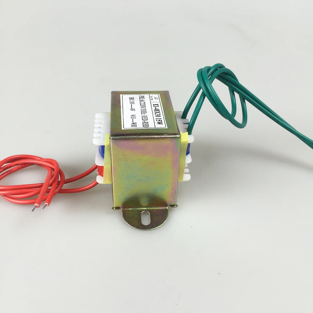 15W-EI transformer 220V to 10V12V15V18V24V26V30V amplifier power supply square transformer can be customized