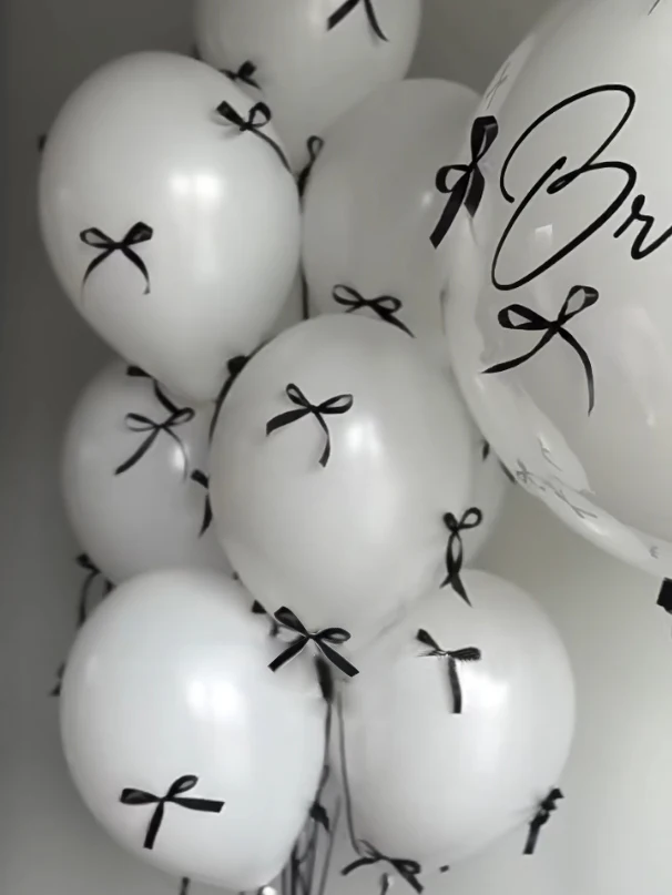 Latex-Ballon-Set (in Verschiedenen Farben Erhältlich) für Hochzeit, Junggesellenabschied, Heiratsantrag, Babyparty, Geburtstagsfeier-Dekoration – Detail 12