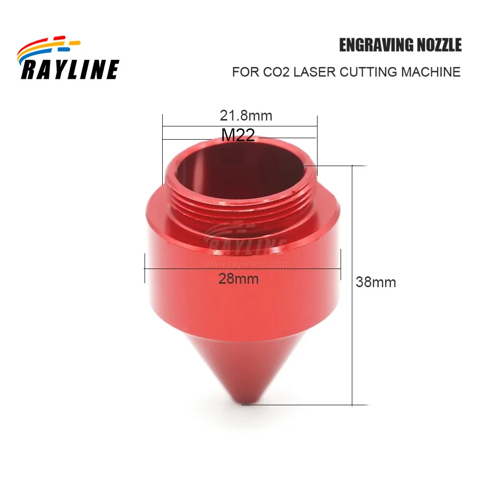 Universal Air Nozzle Compound Engraving Nozzle for Laser Head at CO2 Laser Cutting and Engraving Machine