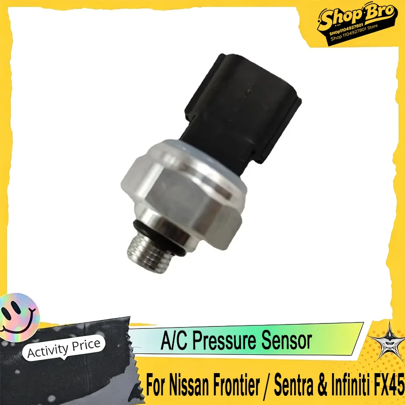For Nissan Frontier / Sentra & Infiniti FX45, A/C Pressure Sensor OEM 92136-1FA0A / 92136-32600 / 92136-3Z600 / 92136-6J000.