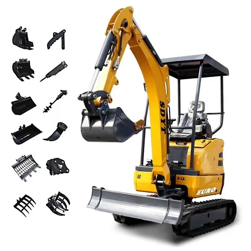 تسليم سريع حفار المسار الصغير جرار زراعي مصنع Ce Epa Euro 5 Kubota محرك جرار صغير بأسعار معقولة مخصصة