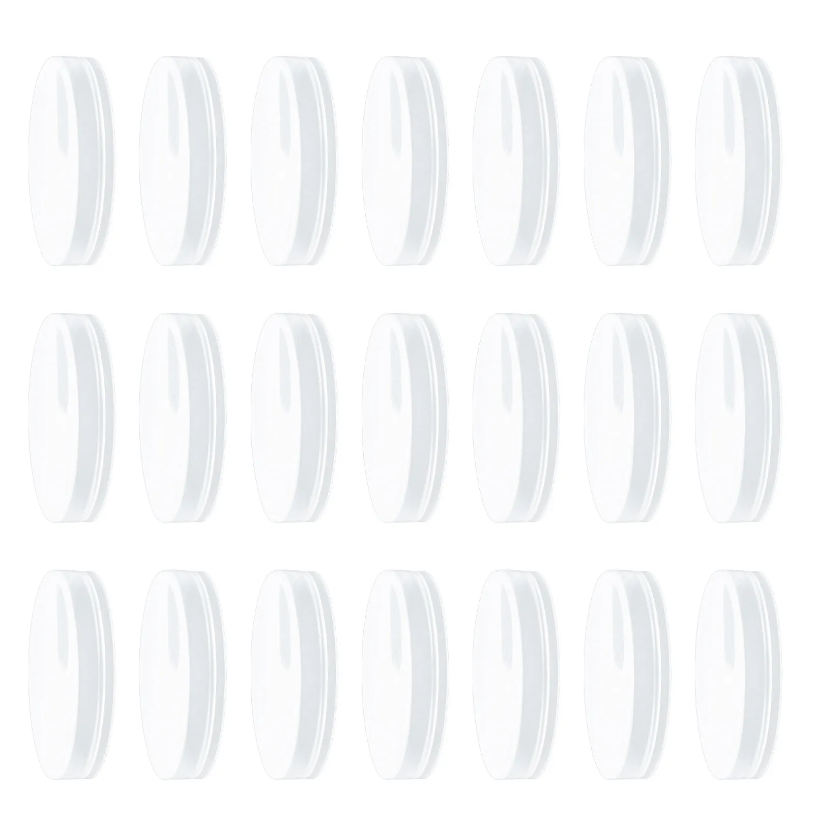 

100Pcs Yogurt Bottle Caps Reusable Plastic Replacement Caps Leak-Proof Secure Fit for Milk Bottles Glass Bottles Easy Storage