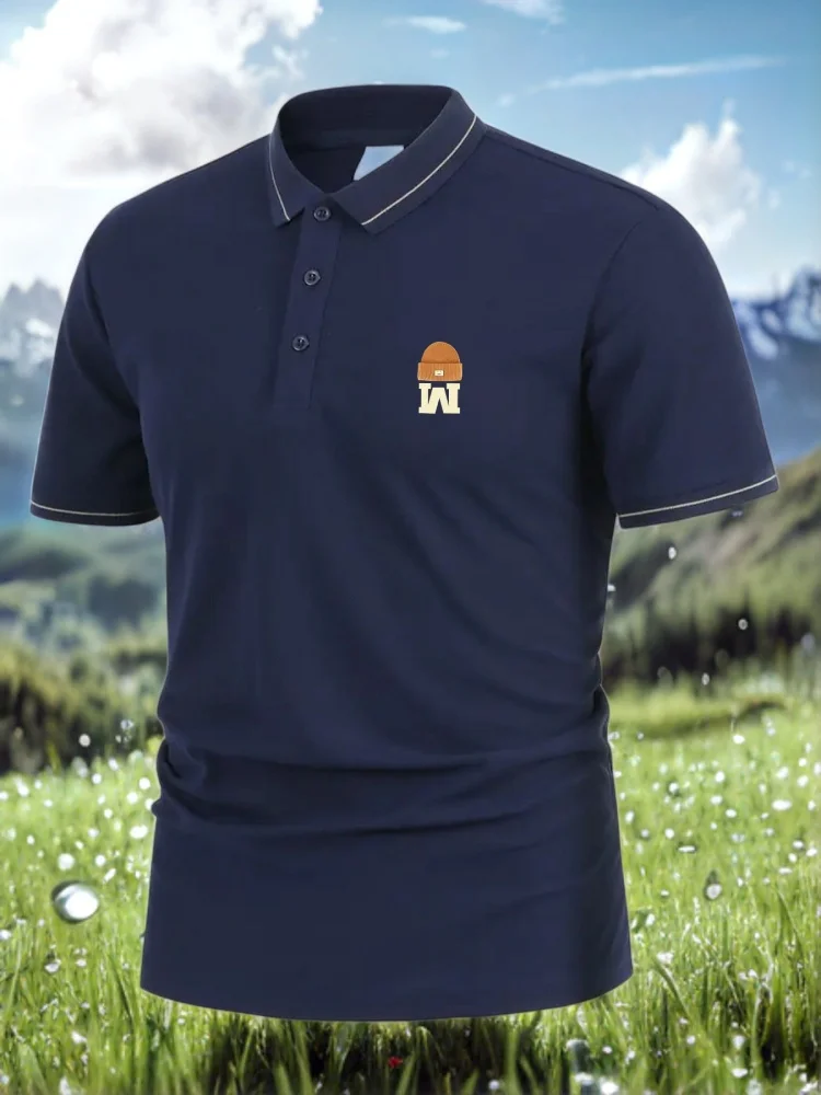 

New Men's Summer Outdoor Leisure POLO Shirt PADI Outdoor Sports Work Leisure Short Sleeve Breathable Comfortable POLO Top