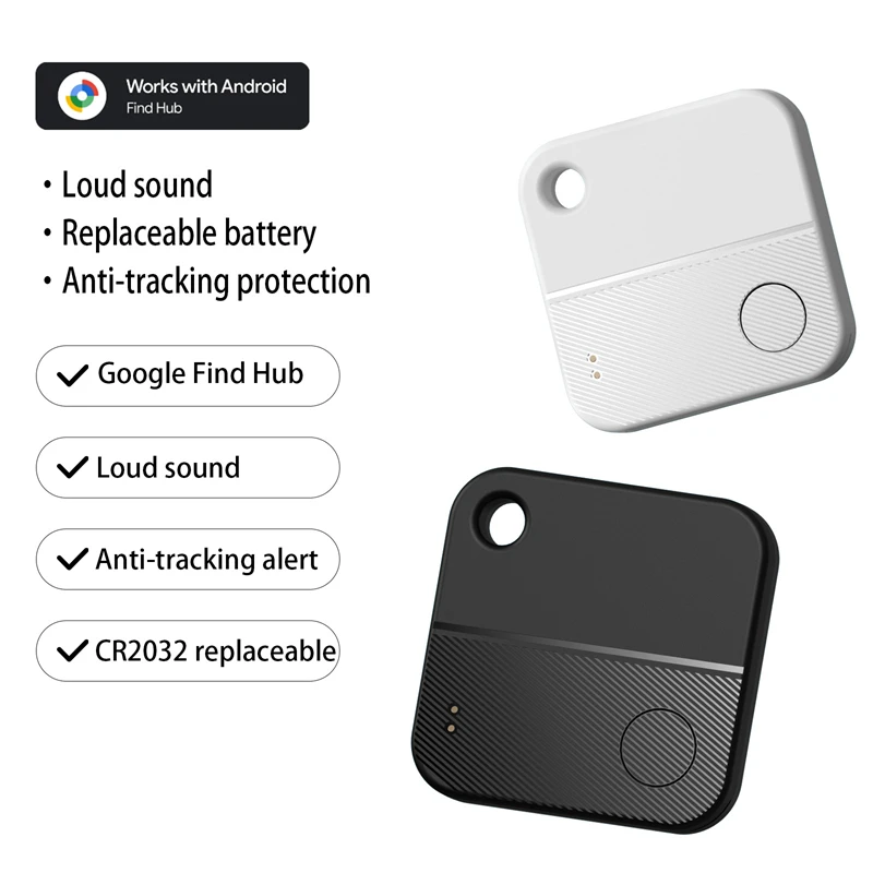 

Bluetooth GPS Tracker Work With Android Find Hub Anti Lost Reminder Device Mini Smart Air Tag Car Key Pet Kids Finder 2026 NEW