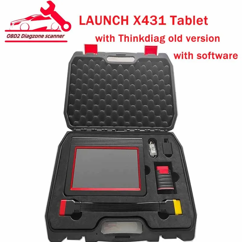 

LAUNCH X431 Tablet with Thinkdiag Hot Version Full System OBD2 Diagnostic Tool ECU Coding Active Test thinkdiag new version