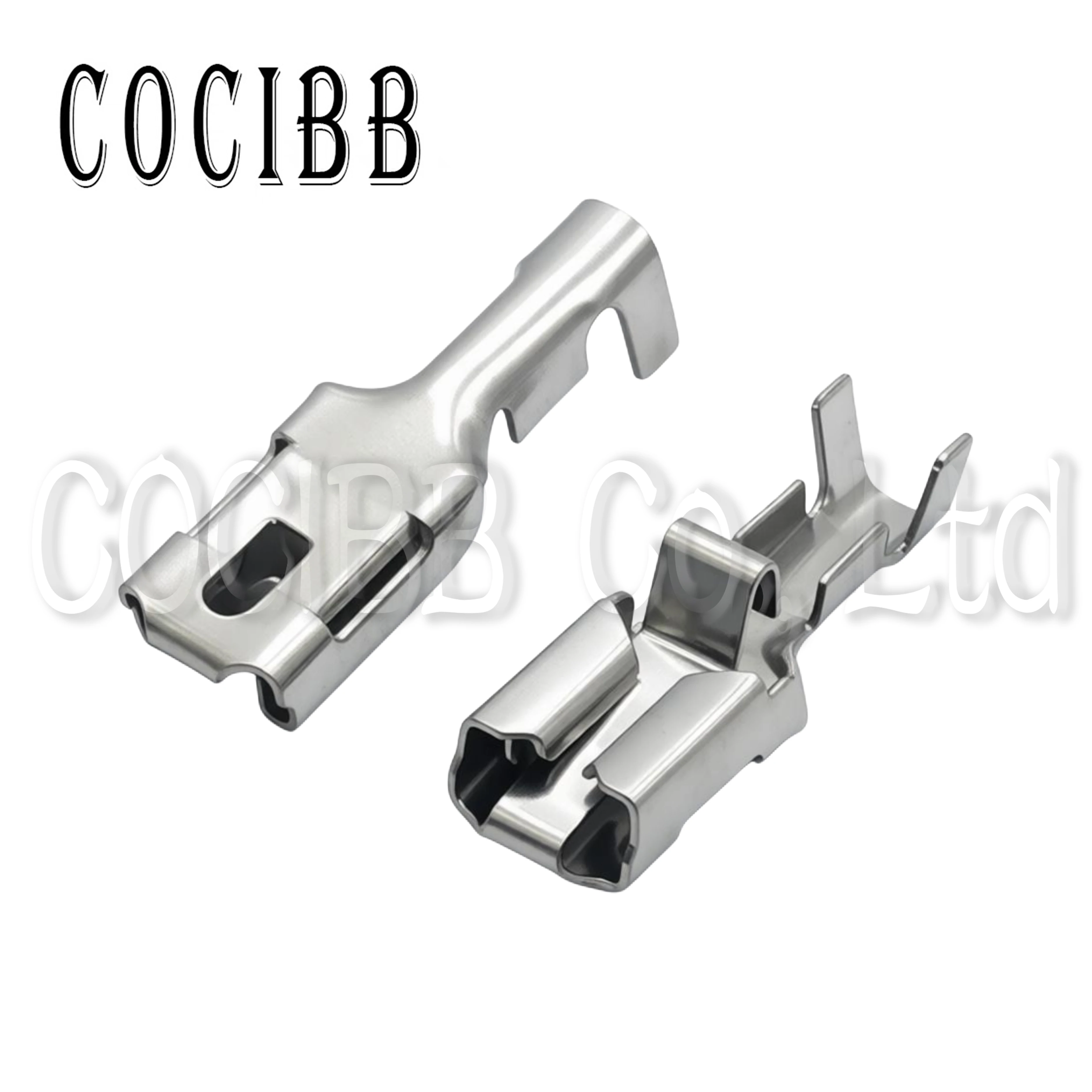 

20 Pcs 6.3 MM Female Automotive Brass Tinned Electrical Crimp Wire Terminal Auto Cable Connector Contacts Pin 927854-6