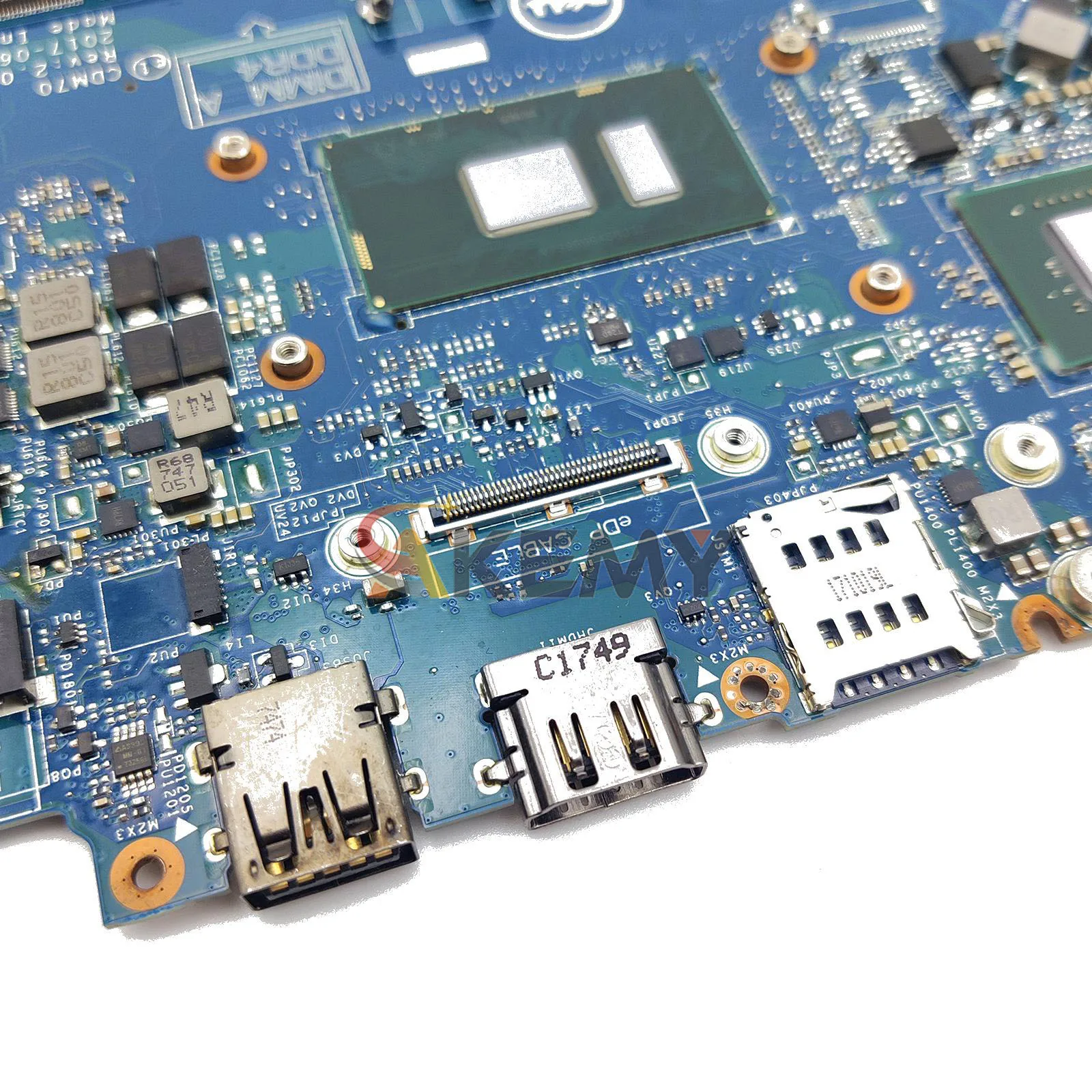 DELL Latitude 5480 E5480 اللوحة الرئيسية للكمبيوتر المحمول موديل LA-E082P لـ DELL، مع i5 i7 6th/7th Gen CPU CN-0XDPDM 100% تم اختبارها بشكل جيد