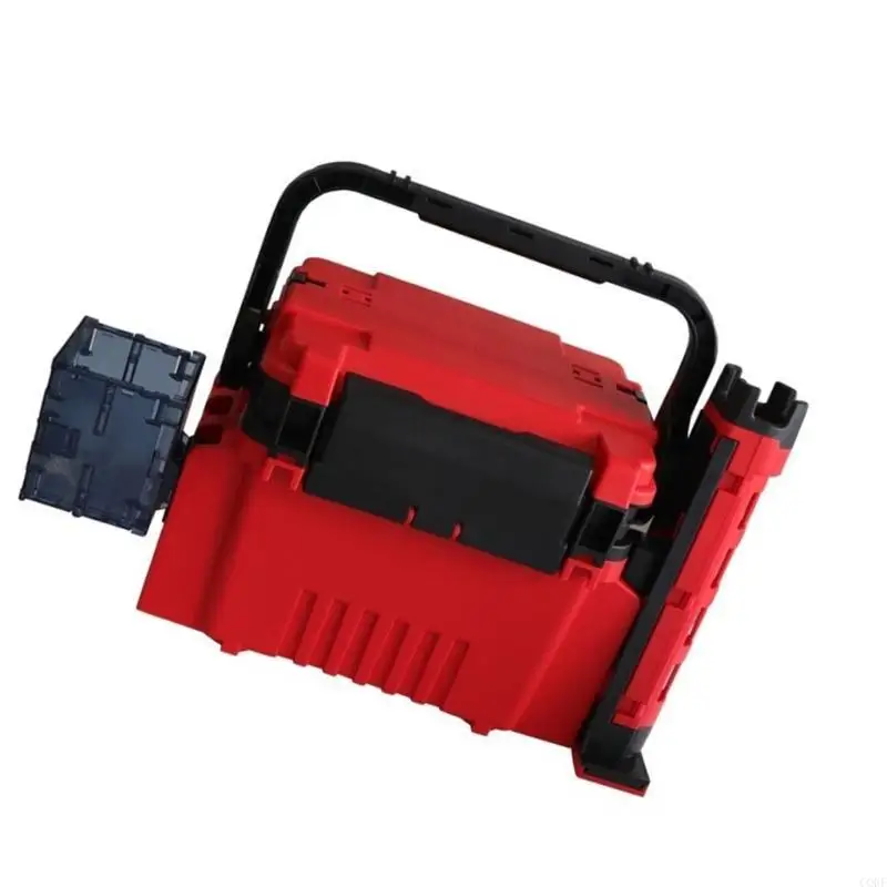 

Reinforced Lures Baits Box Hook Tackle Container with Handle Case Organizers