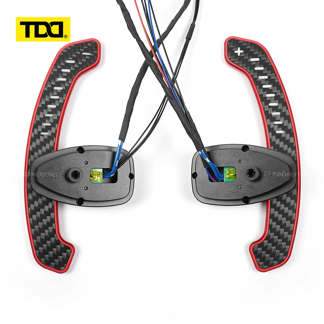 

TDD LED Magnetic Paddle Shifters For Mercedes-Benz A Class B Class C Class CLA Class Real Time Display APP Control
