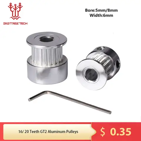 GT2 Timing Pulley 20 Teeth BIQU