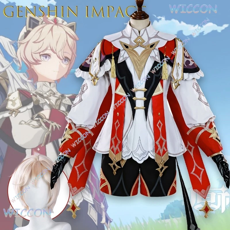 

Genshin Impact Dahlia Cosplay Costume Mondstadt Church Attire Anime Character Outfit Gown Halloween Game Cos Party Women Kawaii