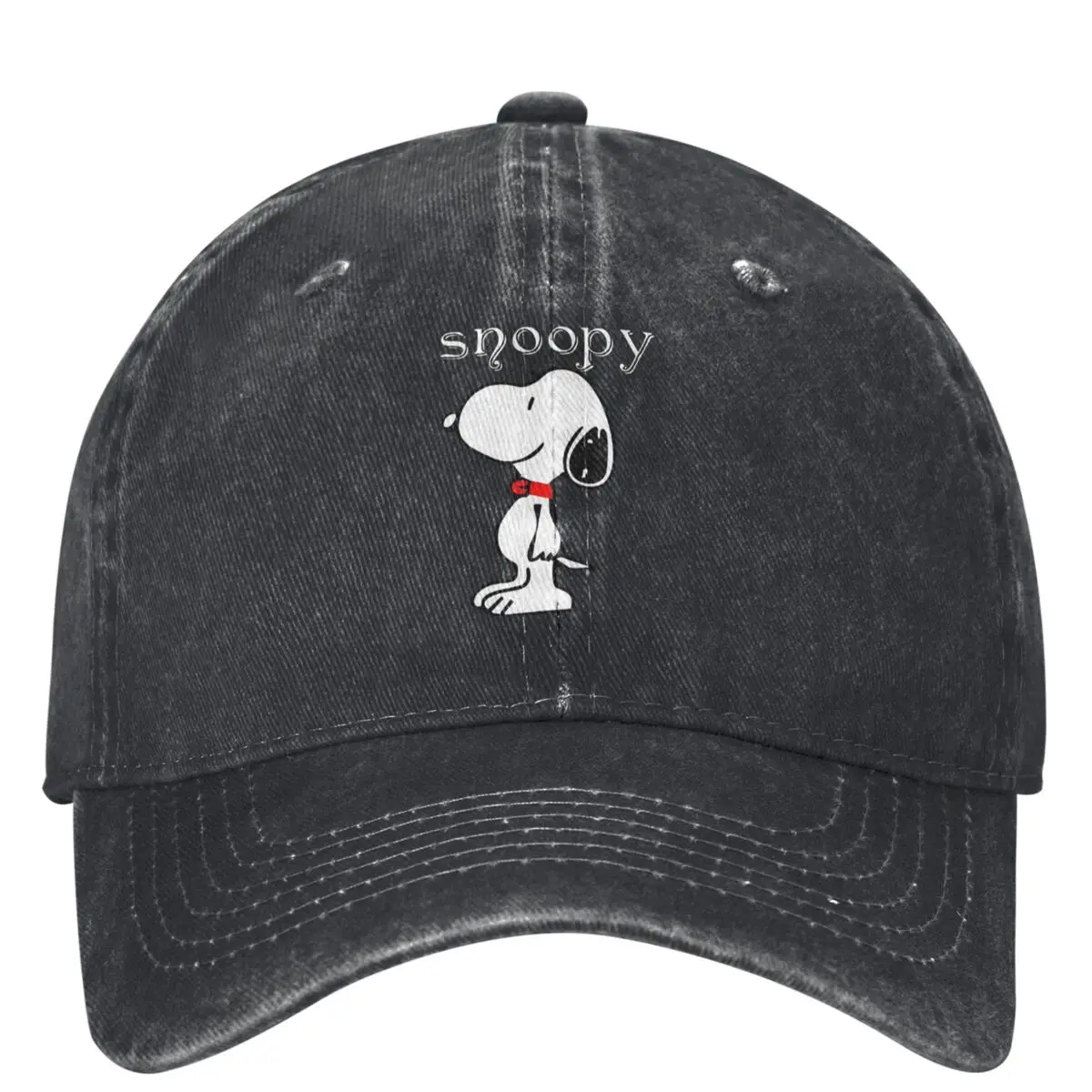 Peanuts Charlie Brown And Snoopy Logo Casual Baseball Cap  Trucker Hat Tennis Skate Snapback Cap Men Adult Trendy Baseball Caps