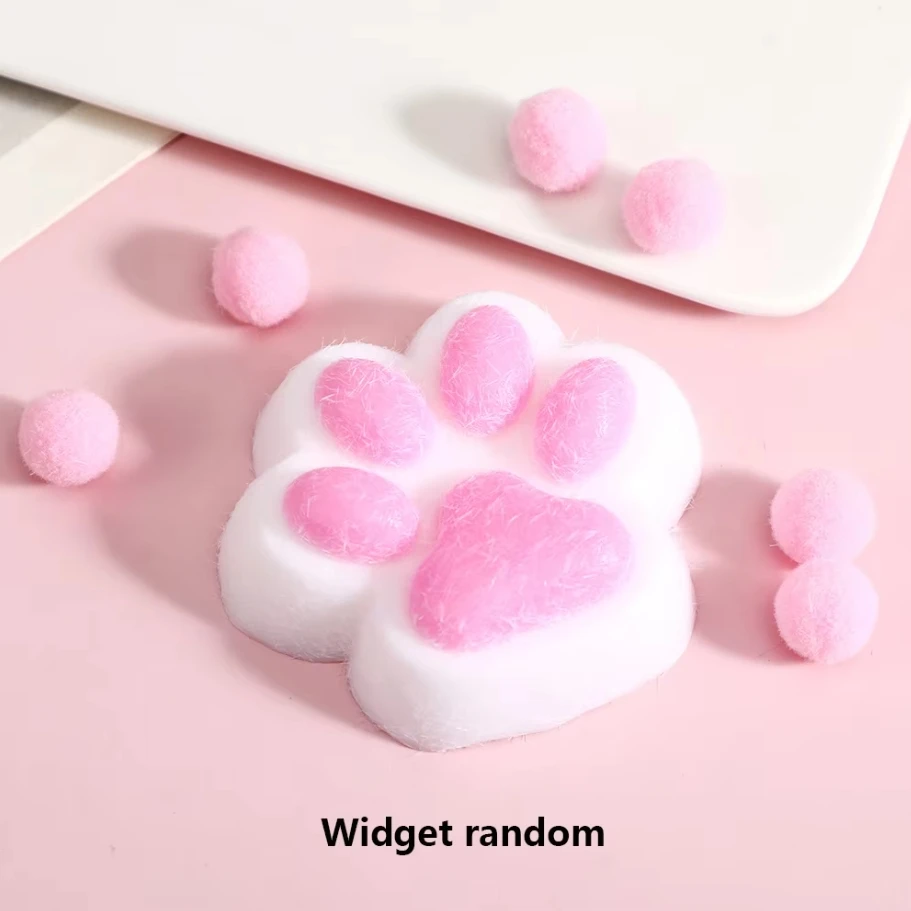 لعبة ضغط مخلب القطط اللطيفة - إسفنجية ناعمة لتخفيف التوتر من القلق والاسترخاء - هدية ممتعة لتخفيف الضغط للبالغين والأطفال