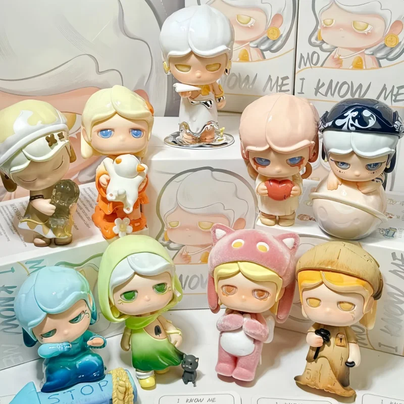 

New Original Mo I Know Me Series Blind Box Toys For Girls Figures Action Trendy Toys Surprise Box Kawaii Model Birthday Gifts